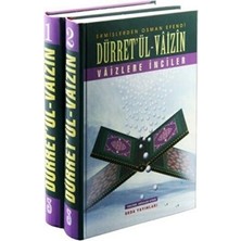 TeknoKapsül Dürret`ül-Vaizin 2 Kitap Takım, KOD:033