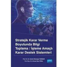 TeknoKapsül Stratejik Karar Verme Boyutunda Bilgi Toplama - Işleme Amaçlı Karar Destek Sistemleri