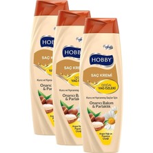 Tr Saç Kremi, Argan Yağı ve Papatya Çiçeği, 500 ml x 3 Adet
