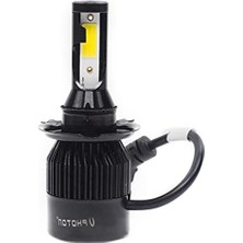 Duo Hb3 9005 / Hb4 9006 12V LED Oto Ampul, Yüksek Aydınlatma