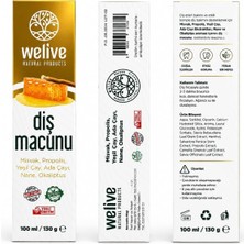 Tr Natural Products Diş Macunu, Misvak, Propolis, Yeşil Çay, Ada Çayı, Nane, Okaliptus, 100 ml