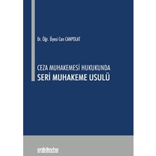 TeknoKapsül Ceza Muhakemesi Hukukunda Seri Muhakeme Usulü