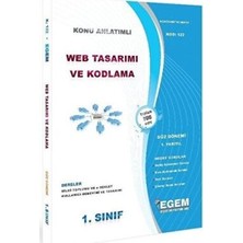 TeknoKapsül 1. Sınıf 1. Yarıyıl Web Tasarımı ve Kodlama Konu Anlatımlı - Kod 122