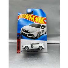 Die Grup Beyaz 2018 Honda Civic Type R Oyuncak Araba - Koleksiyon Parçası