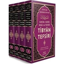 TeknoKapsül Kur`an-I Kerim Meali ve Tefsiri -Tibyan Tefsiri 4 Cilt