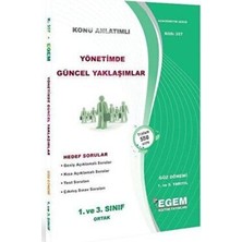 TeknoKapsül 1. ve 3. Sınıf 5 Yarıyıl Yönetimde Güncel Yaklaşımlar Hedef Sorular Konu Anlatımlı Kod 357