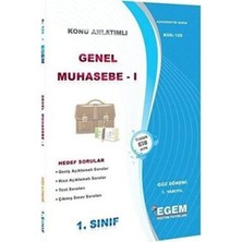 TeknoKapsül 1. Sınıf 1. Yarıyıl Konu Anlatımlı Genel Muhasebe 1 - Kod 155