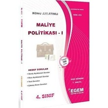 TeknoKapsül 4. Sınıf 7. Yarıyıl Maliye Politikası 1 Konu Anlatımlı Soru Bankası Kod 453