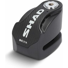 Shad Disk Kilidi Alarmlı 6 mm Siyah 120DB