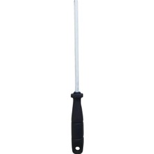 Tr Küçük Boy Mutfak Bıçak Bileme Masatı, 29 cm Uzunluk, 8 mm Çap, Ev Kullanımı Için, Siyah