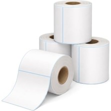 Şanal Termal Kargo Barkod Etiketi | A Kalite | Su-Yağ-Isı Dayanımlı | 3 Katmanlı Korumalı (100X100 Mm, Adet, 2000, 4)