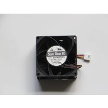 Sanyo 9GV0848P1G13 ,80X38MM 48VDC 116.5-CFM 4-Kablo Fan