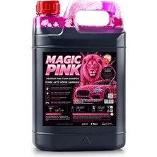 Myg Plus Magic Pink Fırçasız Sihirli Pembe Oto Şampuanı 5 kg