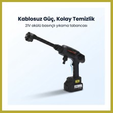 Bezos Kablosuz Basınçlı Yıkama Tabancası | Taşınabilir Oto Yıkama Bcks