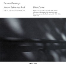 SoundBox Thomas Demenga - Bach, Carter - 1 CD ( Plak Değildir CD Dir.)