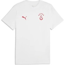 GS Unisex Tişört Taraftar Bisiklet Yaka Pamuklu Kısa Kollu Beyaz Günlük Spor Basic Şık Rahat 78290727