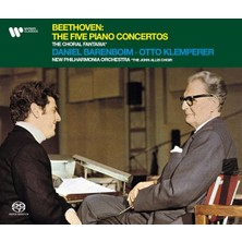 SoundBox Daniel Barenboim, Otto Klemperer & New Philharmonia Orchestra - Beethoven: The 5 Piano Concertos, Choral Fantasy - 3 Sacd ( Plak Değildir CD Dir.)