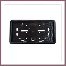 Bezos Çerçeveli Motosiklet Plakalık Plaka Altlığı Siyah 26X17CM 1 Adet Bzss
