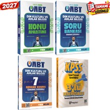 Yediiklim Yayınları 2027 Meb Ags Öabt Din Kültürü ve Ahlak Bilgisi Konu Anlatımı-Çözümlü Soru Bankası-Çözümlü 7 Deneme