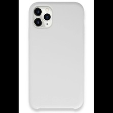 Apple iPhone 11 Pro Kılıf Lansman Legant Silikon - Beyaz