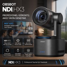 Obsbot Ptzr Yayın Kamerası "grubu Takip Edin, Tek Kişiye Odaklanın"