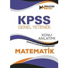 TeknoKapsül Masterwork Kpss Genel Yetenek Matematik Konu Anlatımı