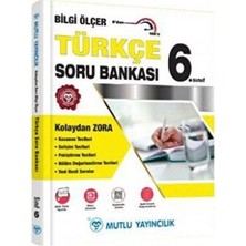 TeknoKapsül Mutlu Yayıncılık Mutlu Yayınları 6. Sınıf Türkçe Bilgi Ölçer Soru Bankası
