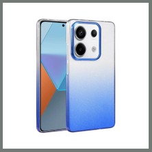 Bezos Redmi Note 13 Pro 4g Uyumlu Glossy Kapak - Mavi Mmbz