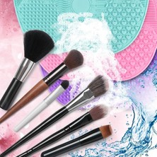 Eco Lounge Pratik Kolay Makyaj Fırçası Temizleme Matı Aparatı Aleti Küçük BX40
