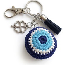 Happy Trend Charm El Örgüsü Çanta Süsü Anahtarlık