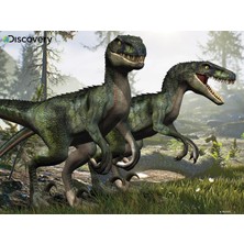Happy Trend 3D - Velociraptor - 100 Parça Puzzle