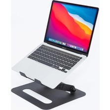 Happy Trend Modellerle Uyumlu Dayanıklı Kolay Ayarlanır Paslanmaz Çelik Laptop Standı