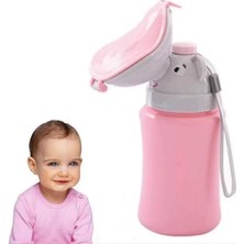 Happy Trend Üretim Portatif Sızdırmaz Çocuk Pisuarı Şişe Araba Yolculuk Lazımlık Kız Küçük Tuvalet