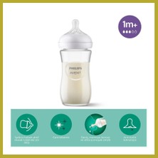 Bezos Doğal Tepkili Natural Response Cam Biberon 240 ml 1+ Ay Bcks