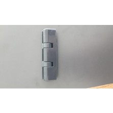 Happy Trend Antrasit Gri Pimapen Pencere ve Kapılar Için 90 mm Çelik Quick Menteşe (5 Adet)