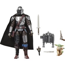 Happy Trend Wars The Vintage Collection Mandalorian & Grogu, Deluxe Aksiyon Figürü, The Mandalorian & Grogu, Ölçek 9,5 cm
