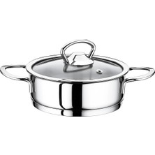 Happy Trend DAPHNE12X5 Kısa Çelik Tencere B3056