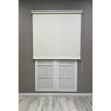 Happy Trend Perde Ithal Mat Polyester, Krem, 100 x 200
