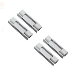 Happy Trend 100MM Beyaz Zamak Menteşe - 100MM Pvc Kapı-Pencere Menteşesi - Pimli 3 Parça Ustalık Gerektirmez (ZMK100MMU56)