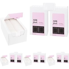 Happy Trend Yumuşak Makyaj Temizleme Pamuğu Silk Feel Cotton Puff (80ADET) (4 Paketi)