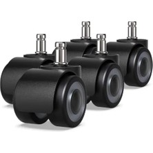 Happy Trend 11 mm Metal Pimli,5 Adet Set, Sessiz Hareket, 50 mm Çap
