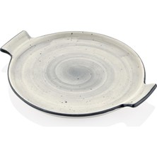 Happy Trend Dark 2li Servis Sunum Tabağı 26 cm