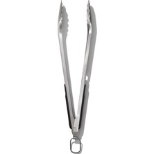Happy Trend Good Grips Paslanmaz Çelik Uzun Barbekü Maşası, Dahili Şişe Açacaklı 47,5 cm - Sosis, Sebze ve Daha Fazlası Için