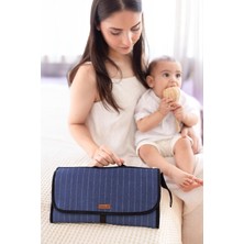 Happy Trend Alt Açma Bakım Çantası Organizerli Anne Bebek Yenidoğan Değiştirme Minderi BB-505