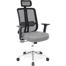 Happy Trend Büro Ofis Sistemleri // Comfort Dark Gray Yönetici Koltuğu Ofis Çalışma Koltuğu