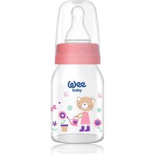 Happy Trend Baby Klasik Cam Biberon 125 ml Pembe 0-6 Ay
