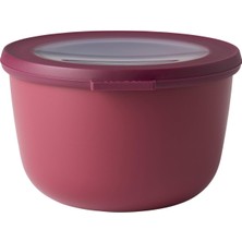 Happy Trend - Multi Bowl Cirqula Round - Kapaklı Saklama Kabı - Buzdolabı, Mikrodalga Fırın ve Saklama Kabı Olarak Hava Geçirmez Saklama Kutusu Olarak Uygundur - 500 ml - Nordic Berry