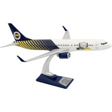 Happy Trend Boeing 737-800 1/100 Ölçek Fenerbahçe Lisanslı Çizgili Tasarım Maket Uçak