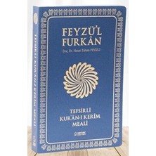 TeknoKapsül Feyzü`l Furkan Tefsirli Kur`an-I Kerim Meali Orta Boy - Tefsirli Meal - Ince Cilt - Lacivert