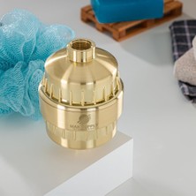 Happy Trend Supply Duş Filtresi Gold, Duş Arıtma Cihazı